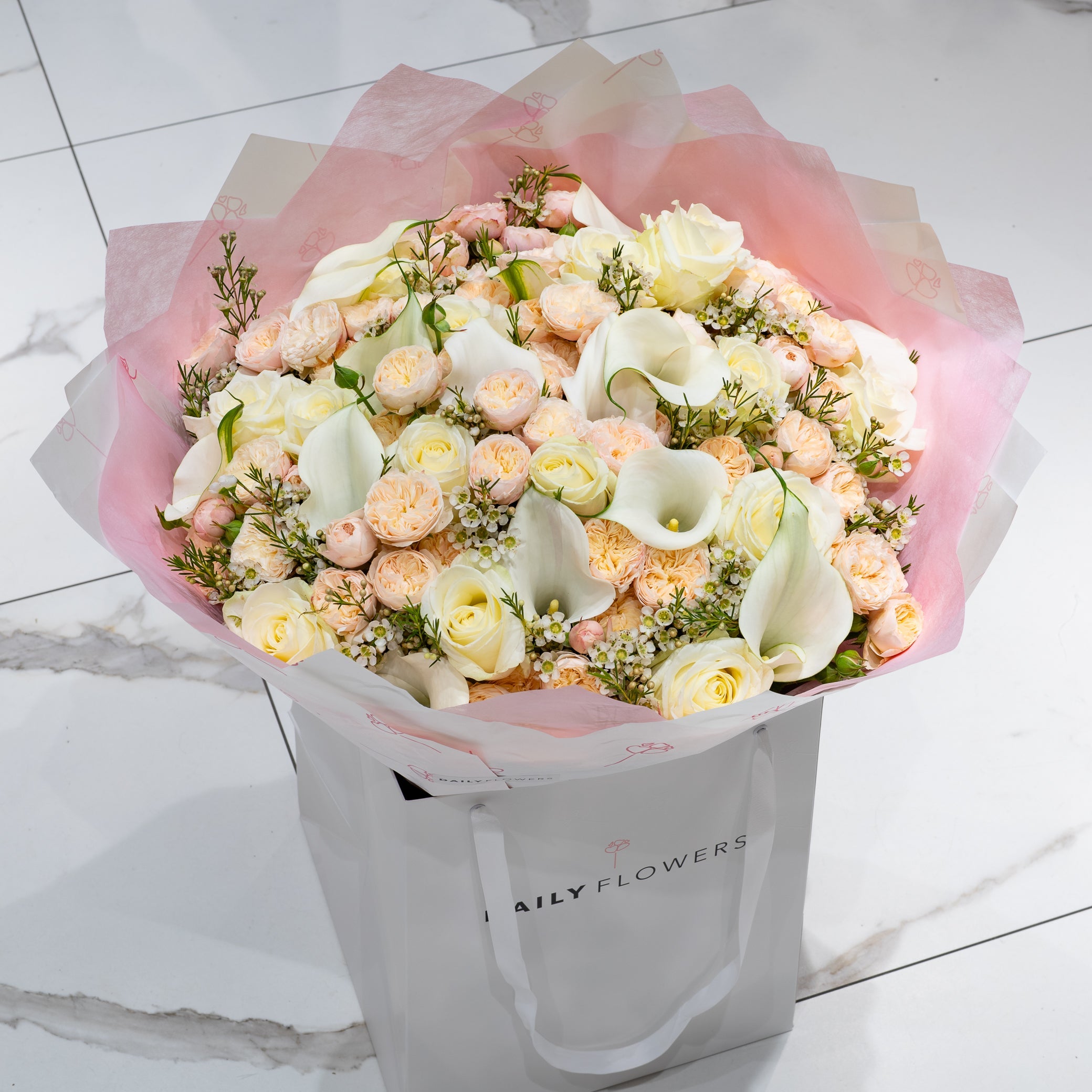 Big bouquet of flowers