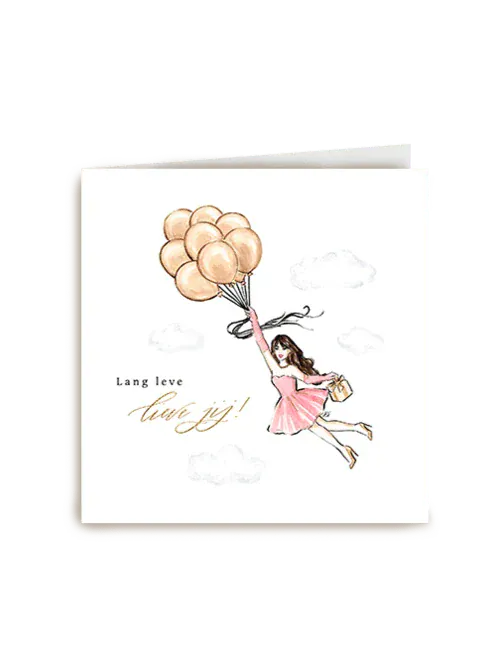 Luxurious Postcard Lieve jij greeting card