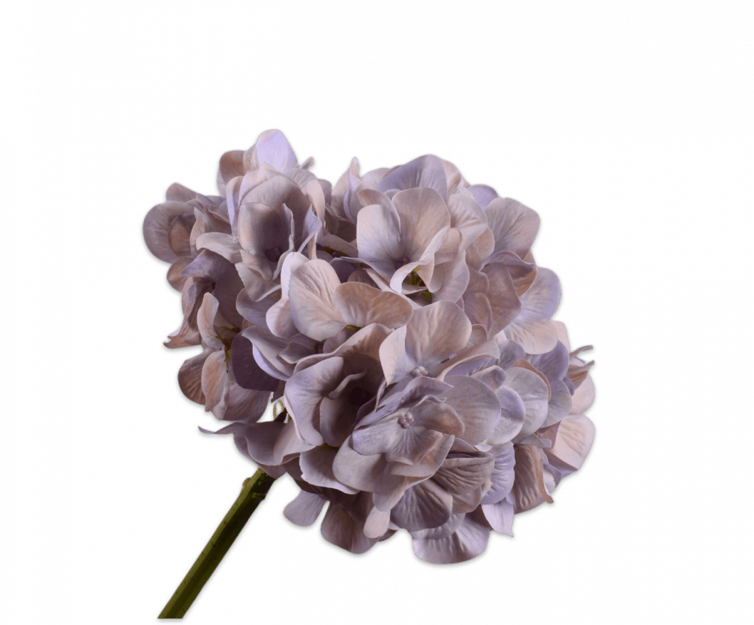 Silk Hydrangea Stem - Lila