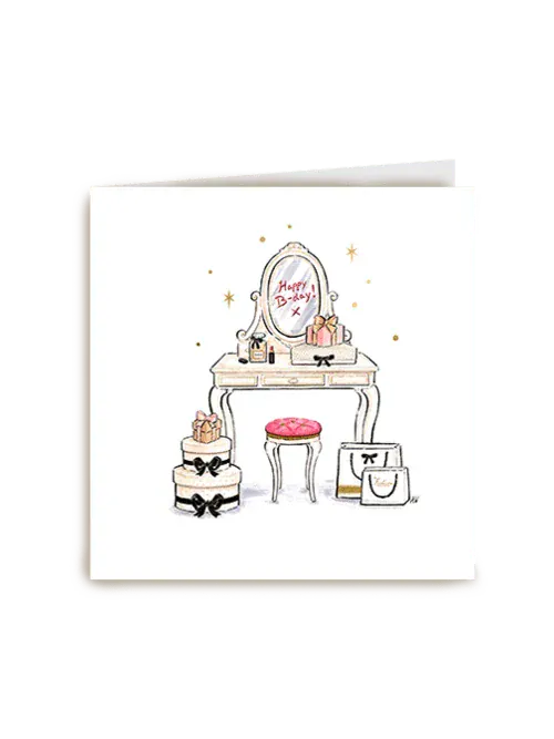 Luxurious Postcard - Happy bday x