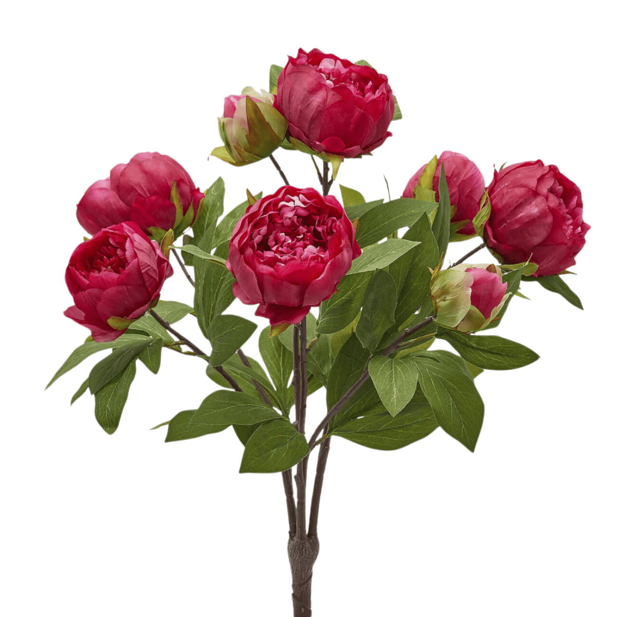 Artificial peony bunch