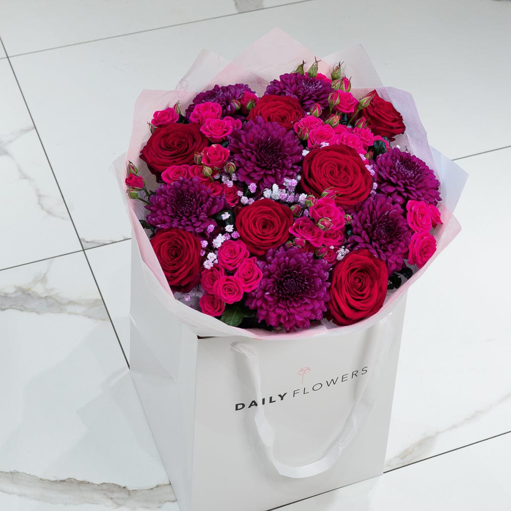 Chic Burgundy Beauty