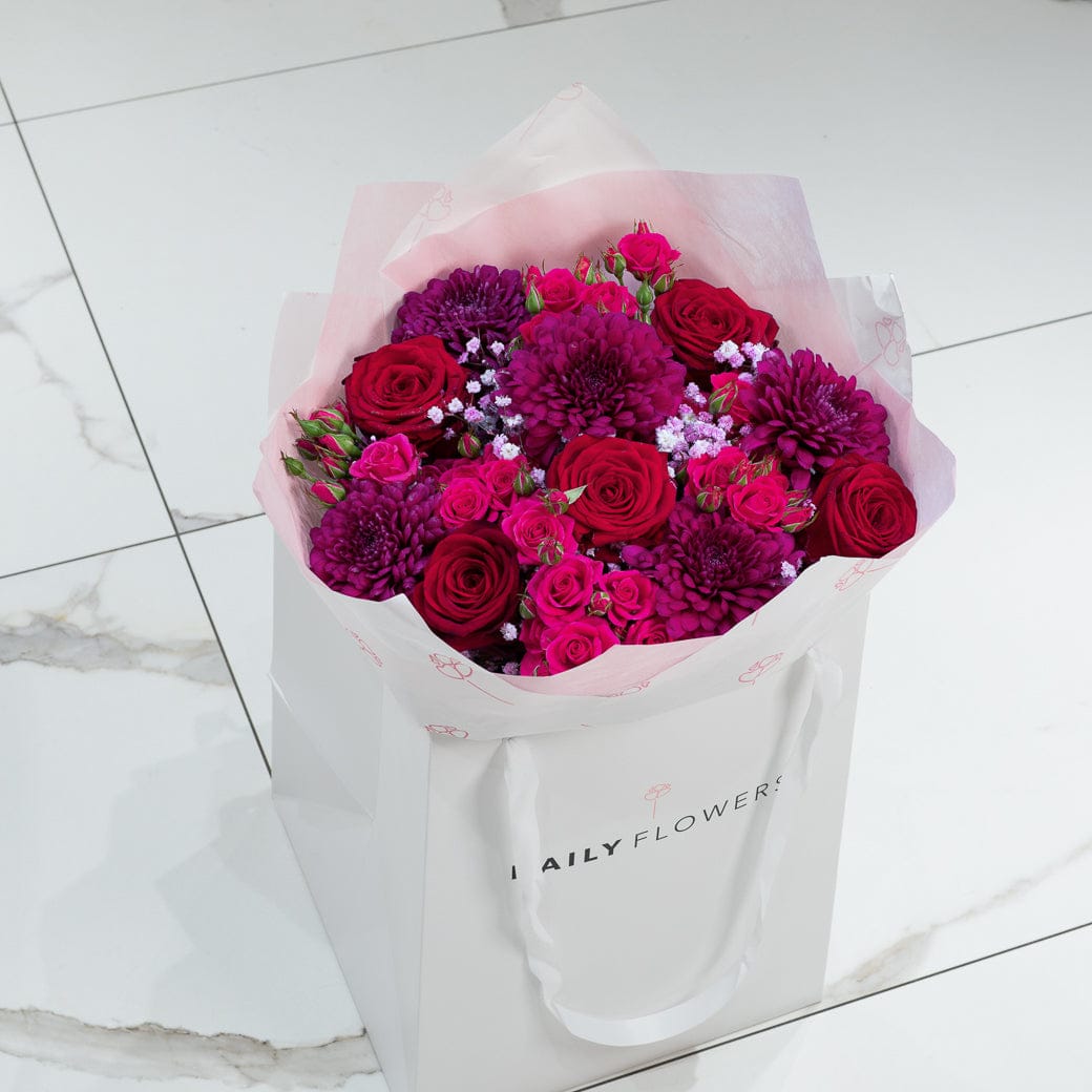 Chic Burgundy Beauty