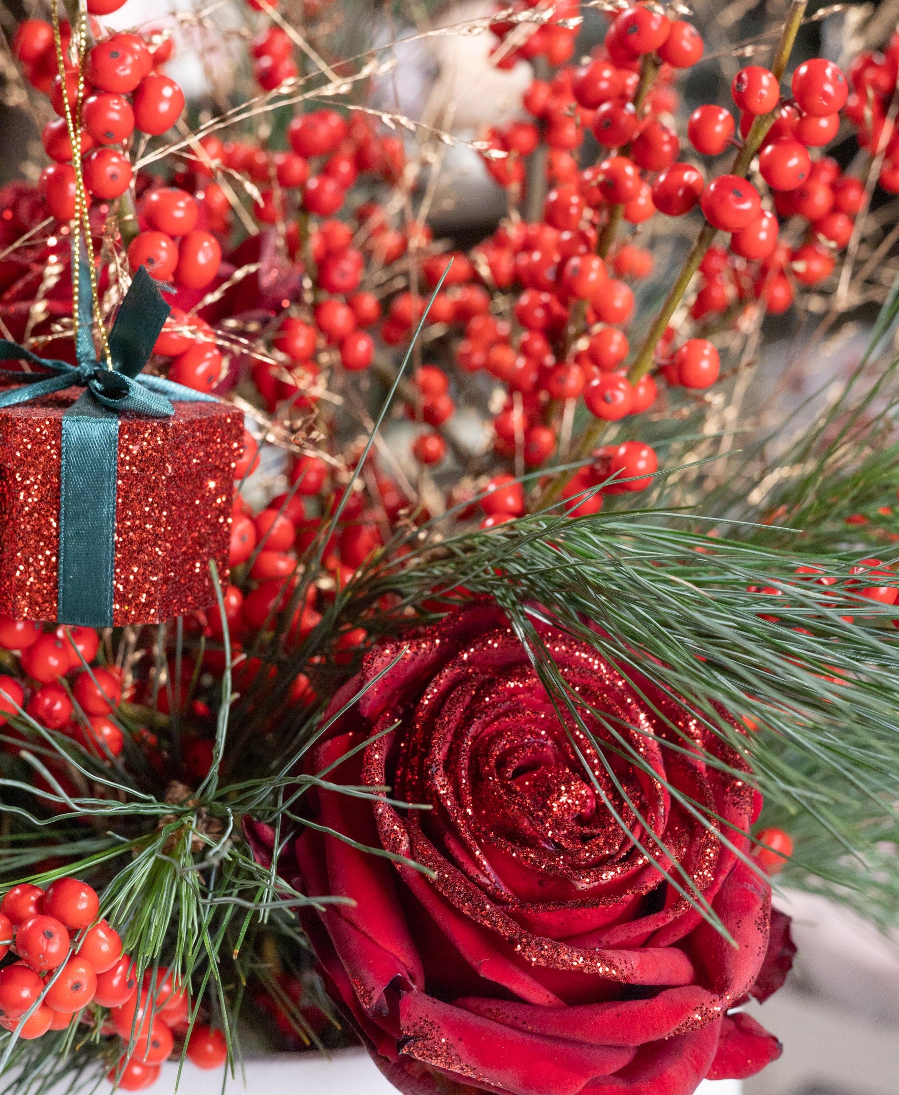 Blossom Box - Festive Red