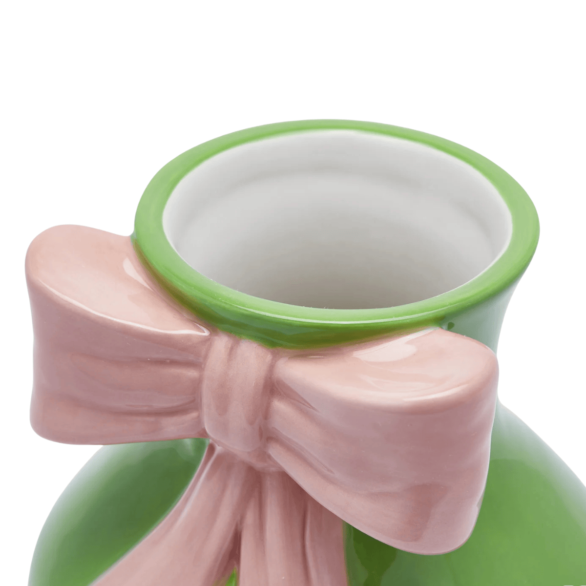 Vase Fiocco - Green/Pink
