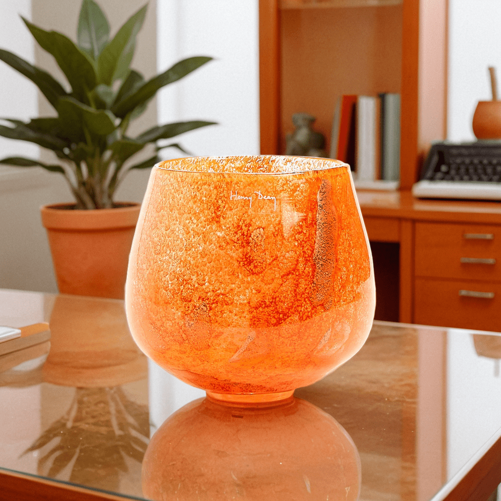 Clovis vase - Tangelo - small