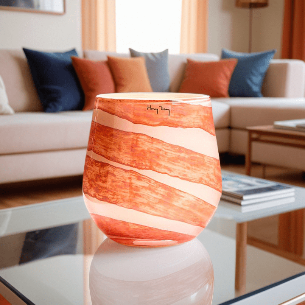 Sambor vase – Aquarel terracotta