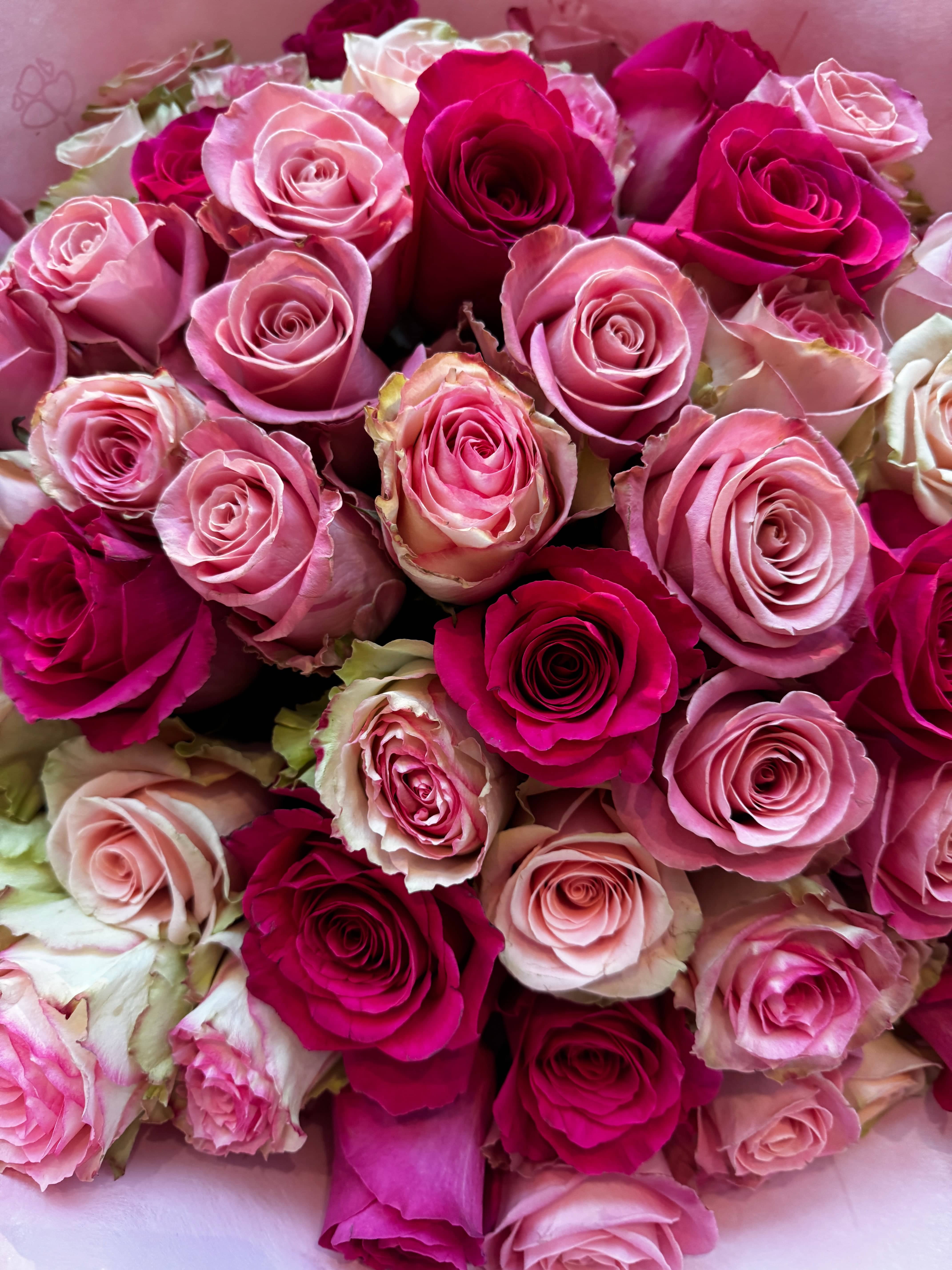 Kies je hoeveelheid - Royal Pink Roses
