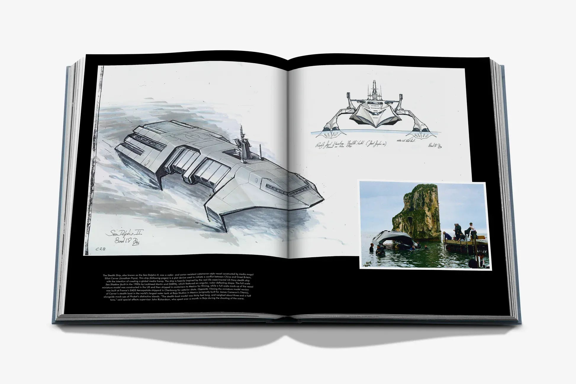 Assouline coffee table book - James Bond Cars