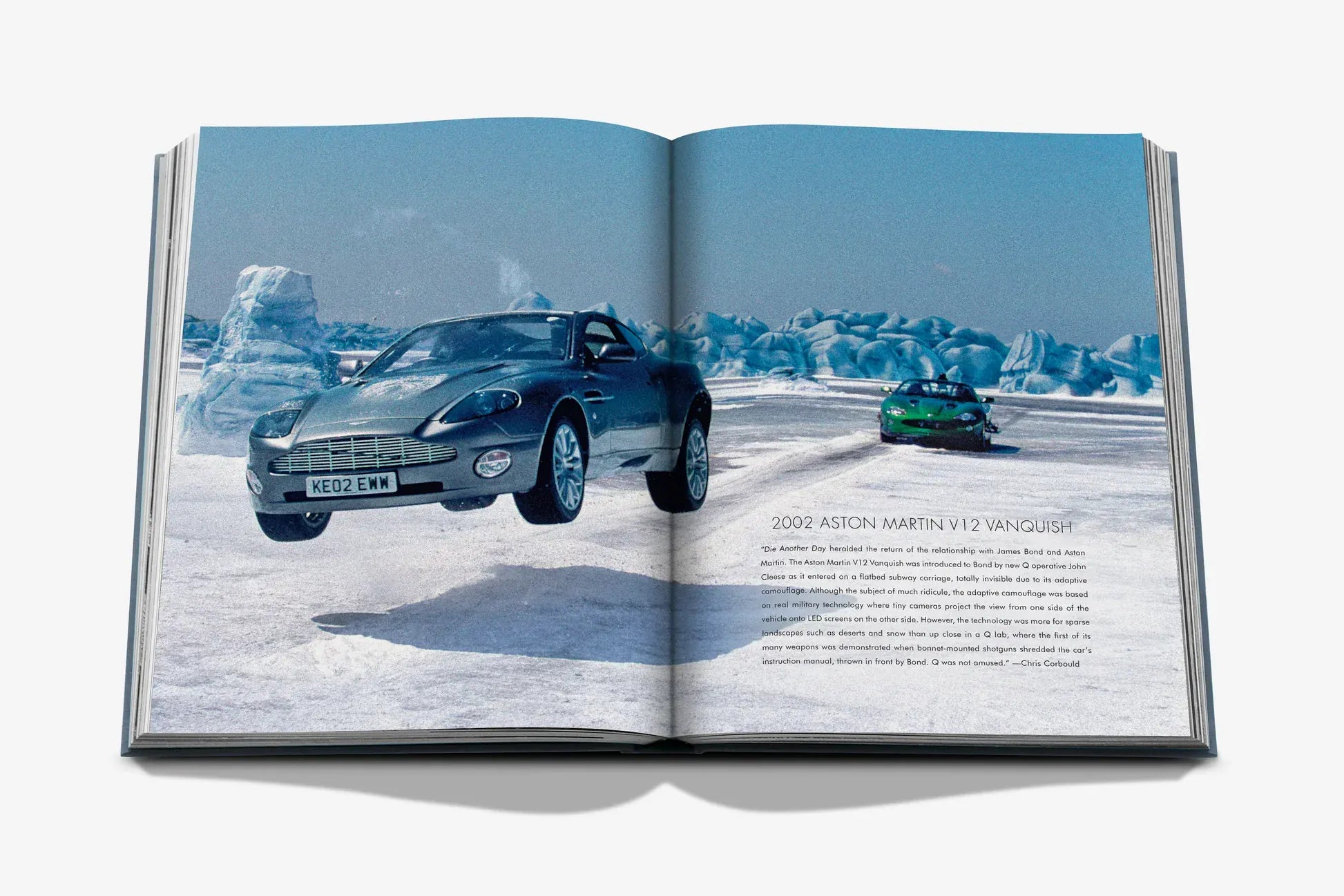 Assouline coffee table book - James Bond Cars