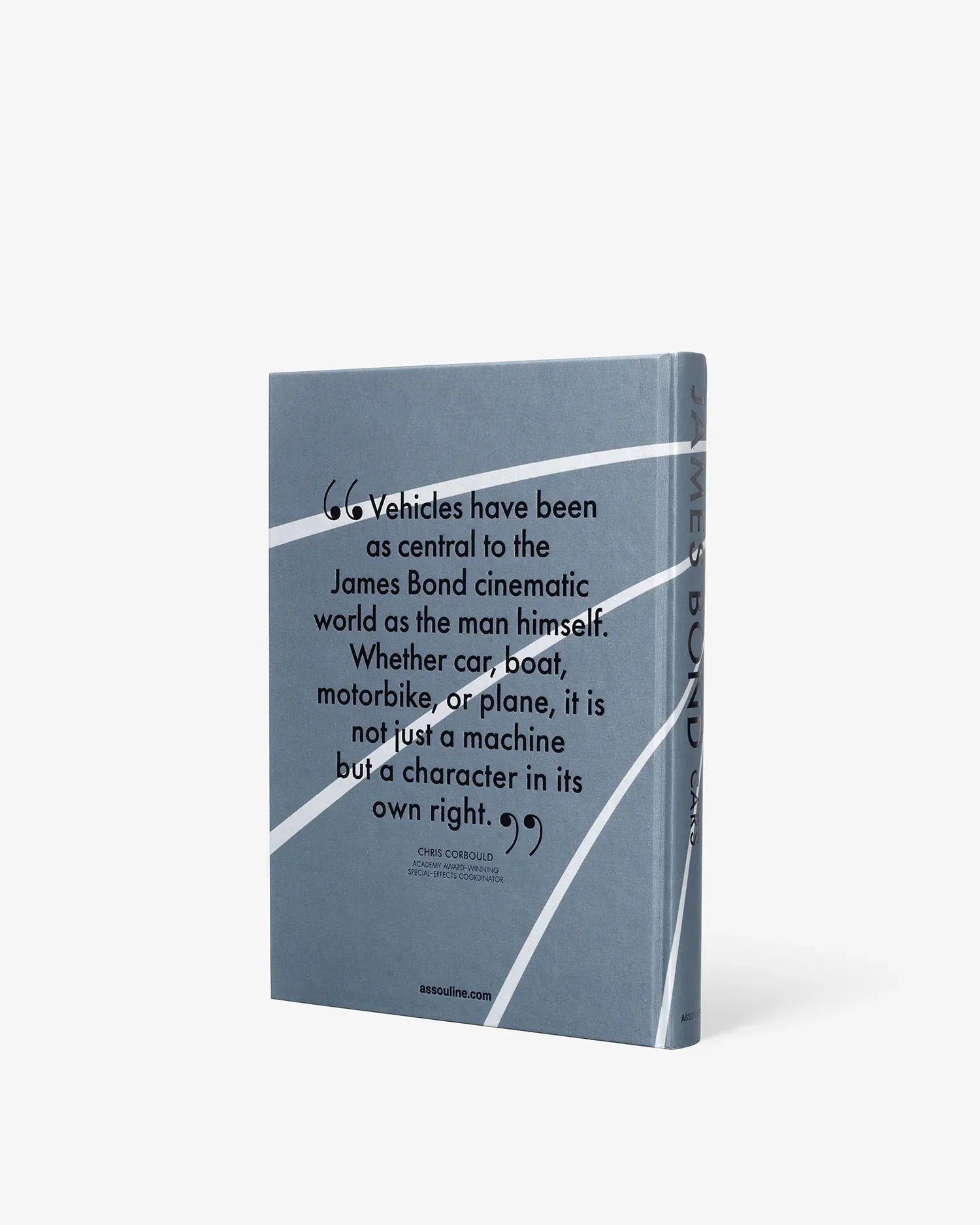 Assouline coffee table book - James Bond Cars