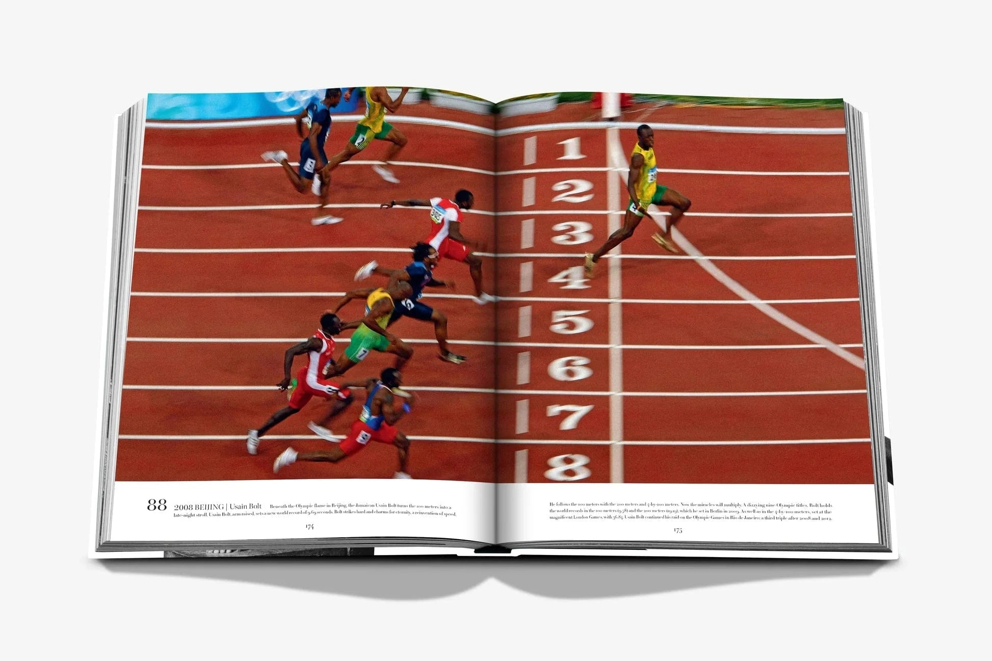 Assouline coffee table book - The Last Heroes: 100 Moments Of Olympics Legend