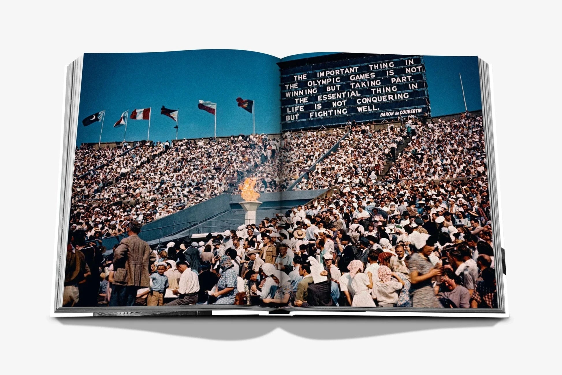 Assouline coffee table book - The Last Heroes: 100 Moments Of Olympics Legend