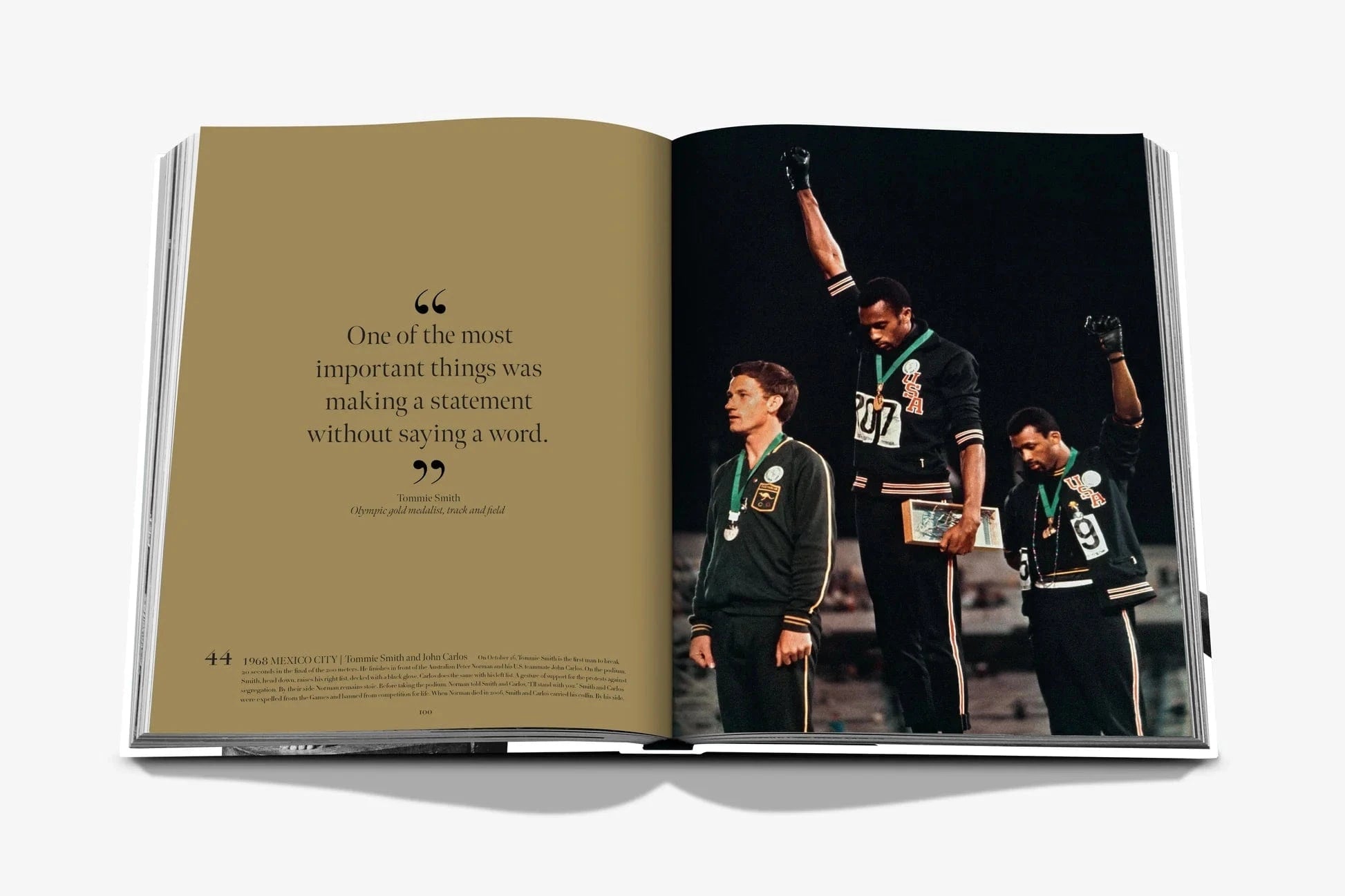 Assouline coffee table book - The Last Heroes: 100 Moments Of Olympics Legend