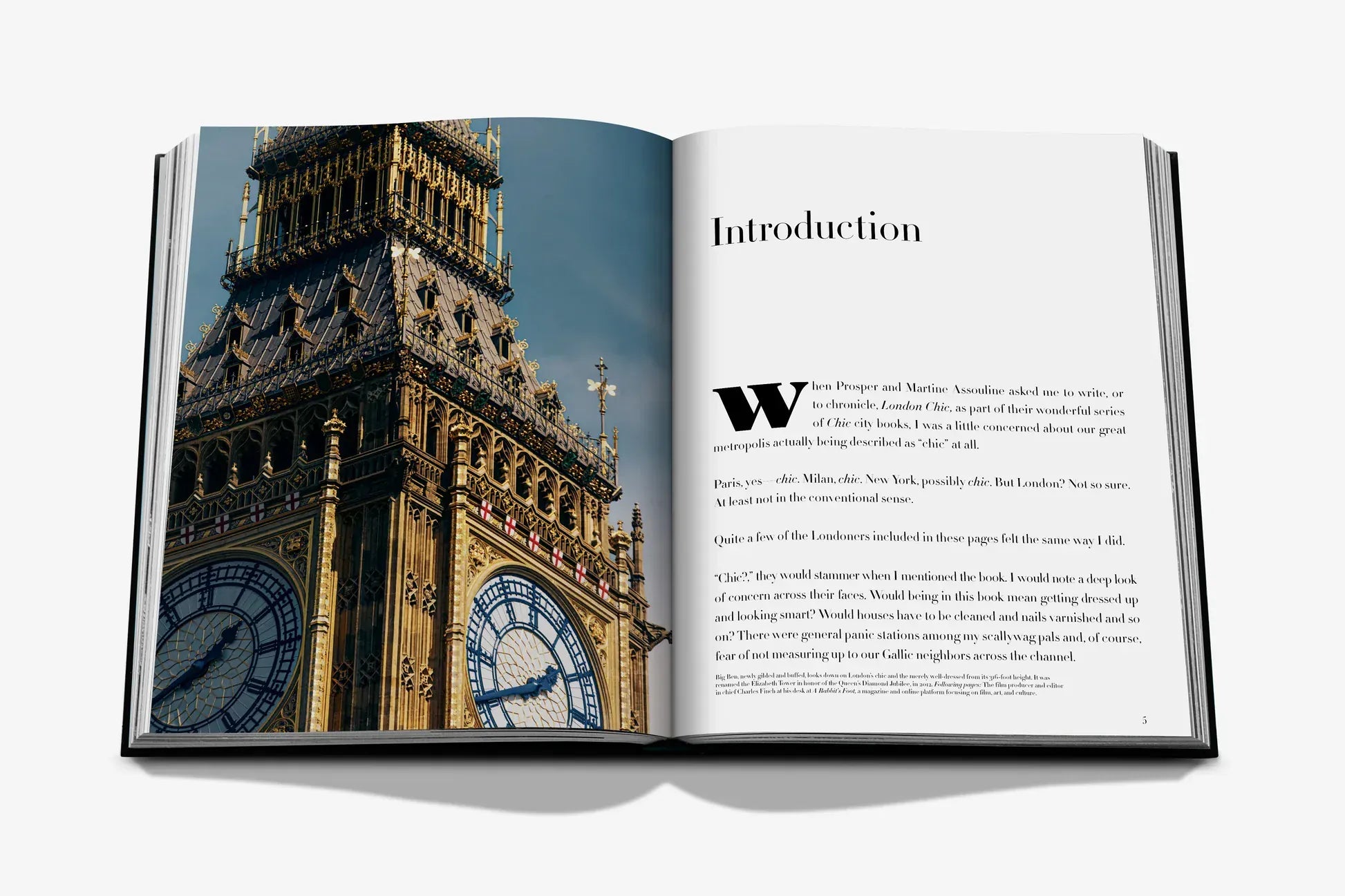 Assouline coffee table book - London Chic