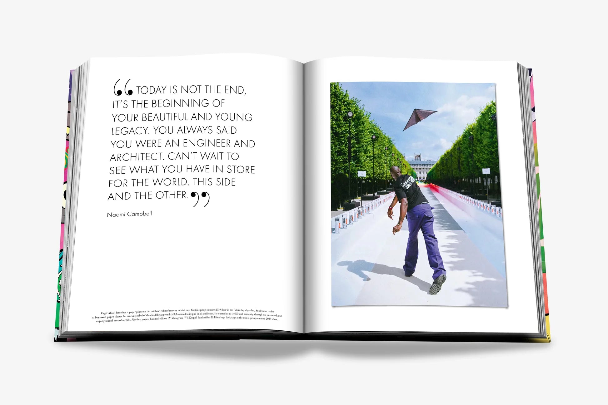 Assouline coffee table book - Louis Vuitton: Virgil Abloh