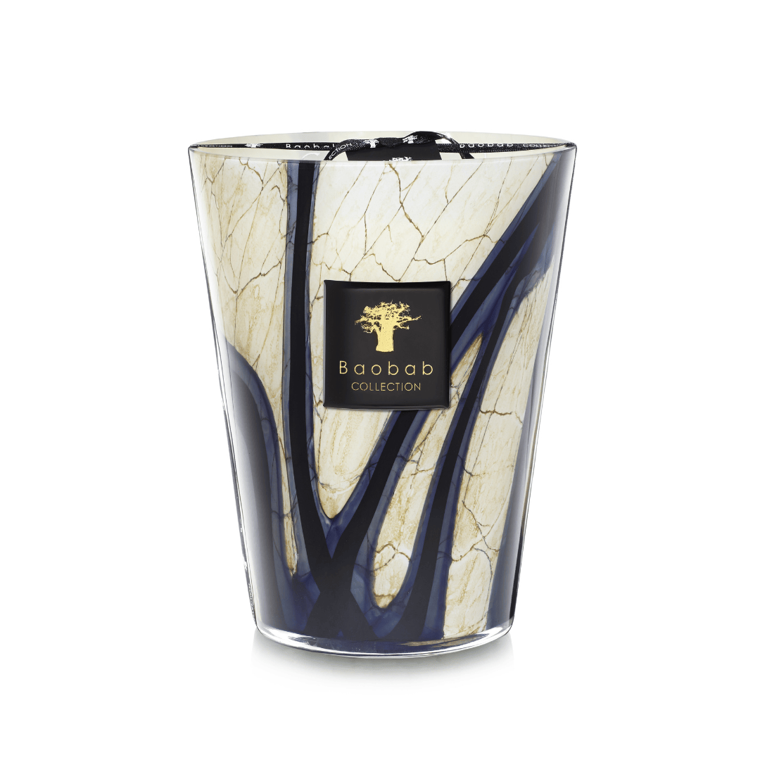 Baobab Scented Candle - Stones Marble