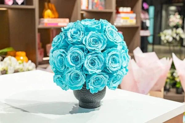 Petit Preserved Rose Bowl - Preserved Roses