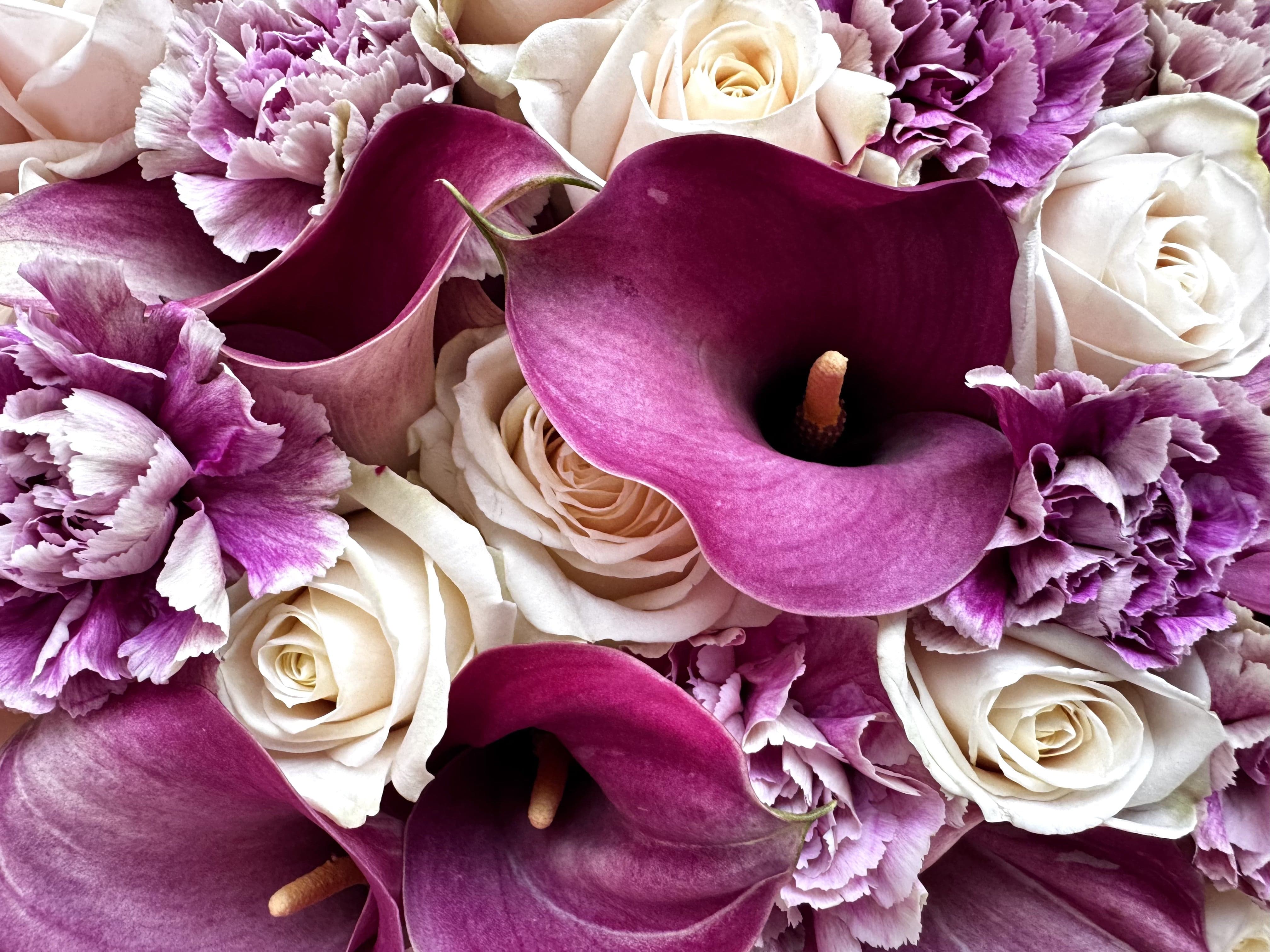 Pink Pastry Princess bouquet close-up Daily Flowers