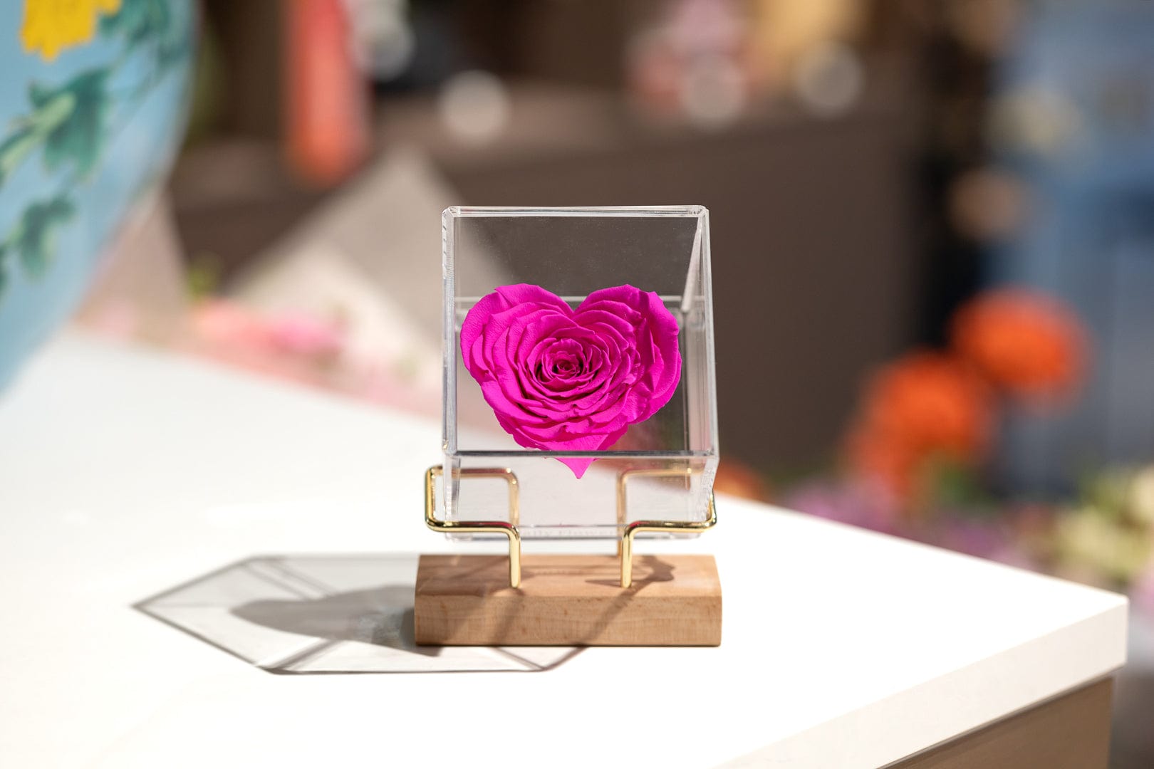 Luxury Preserved Rose Heart