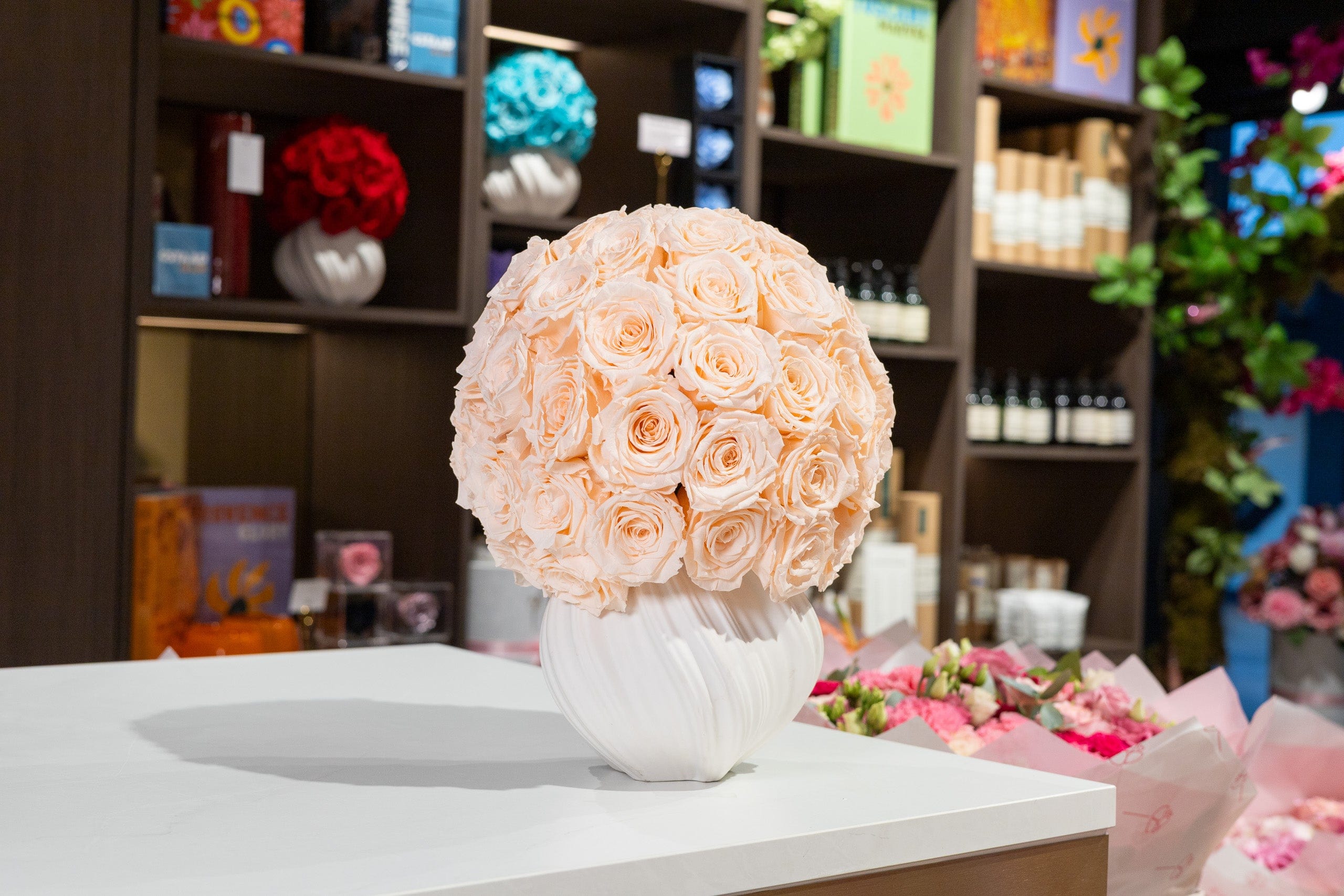 Preserved Rose Bowl - Preserved Roses