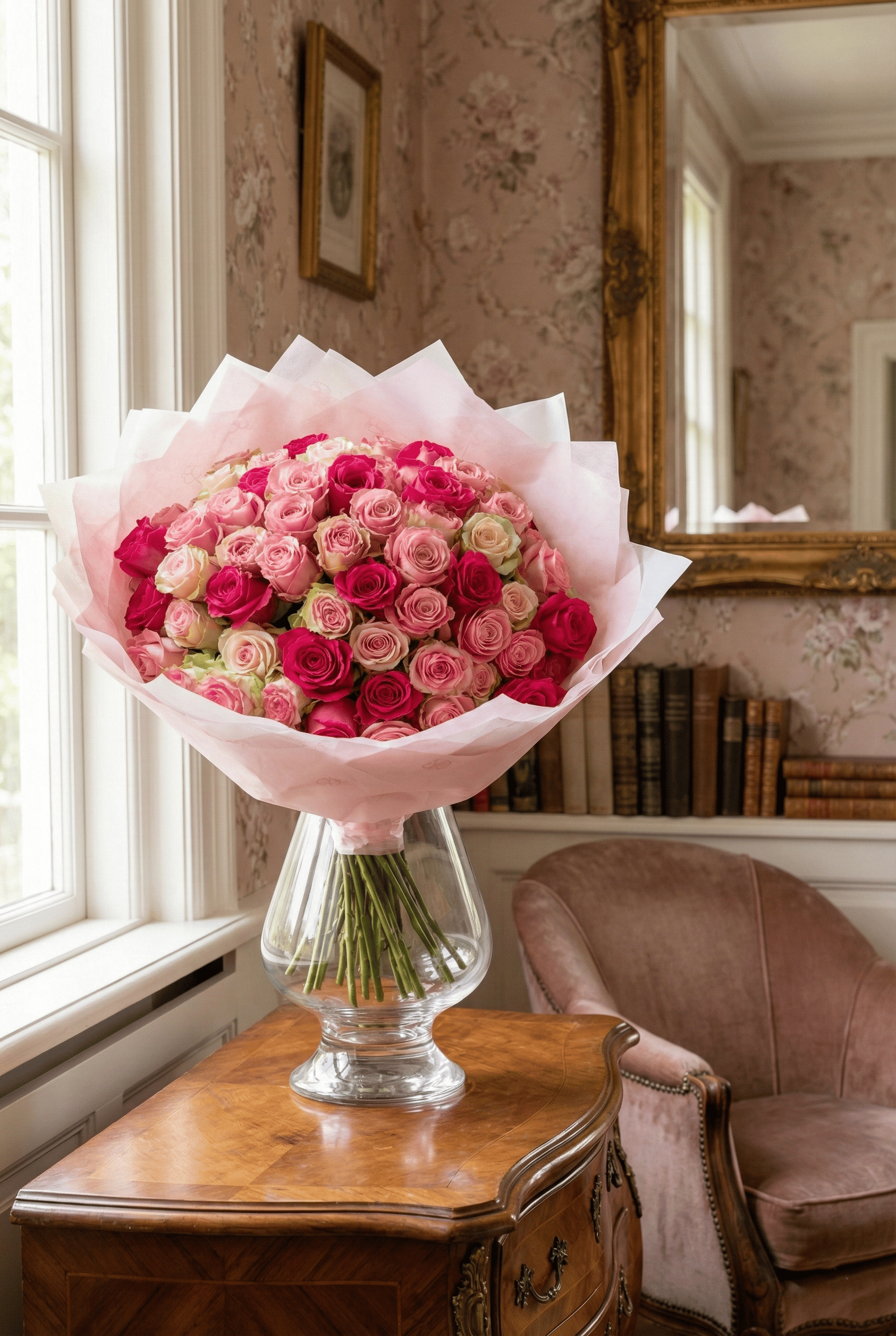 Kies je hoeveelheid - Royal Pink Roses