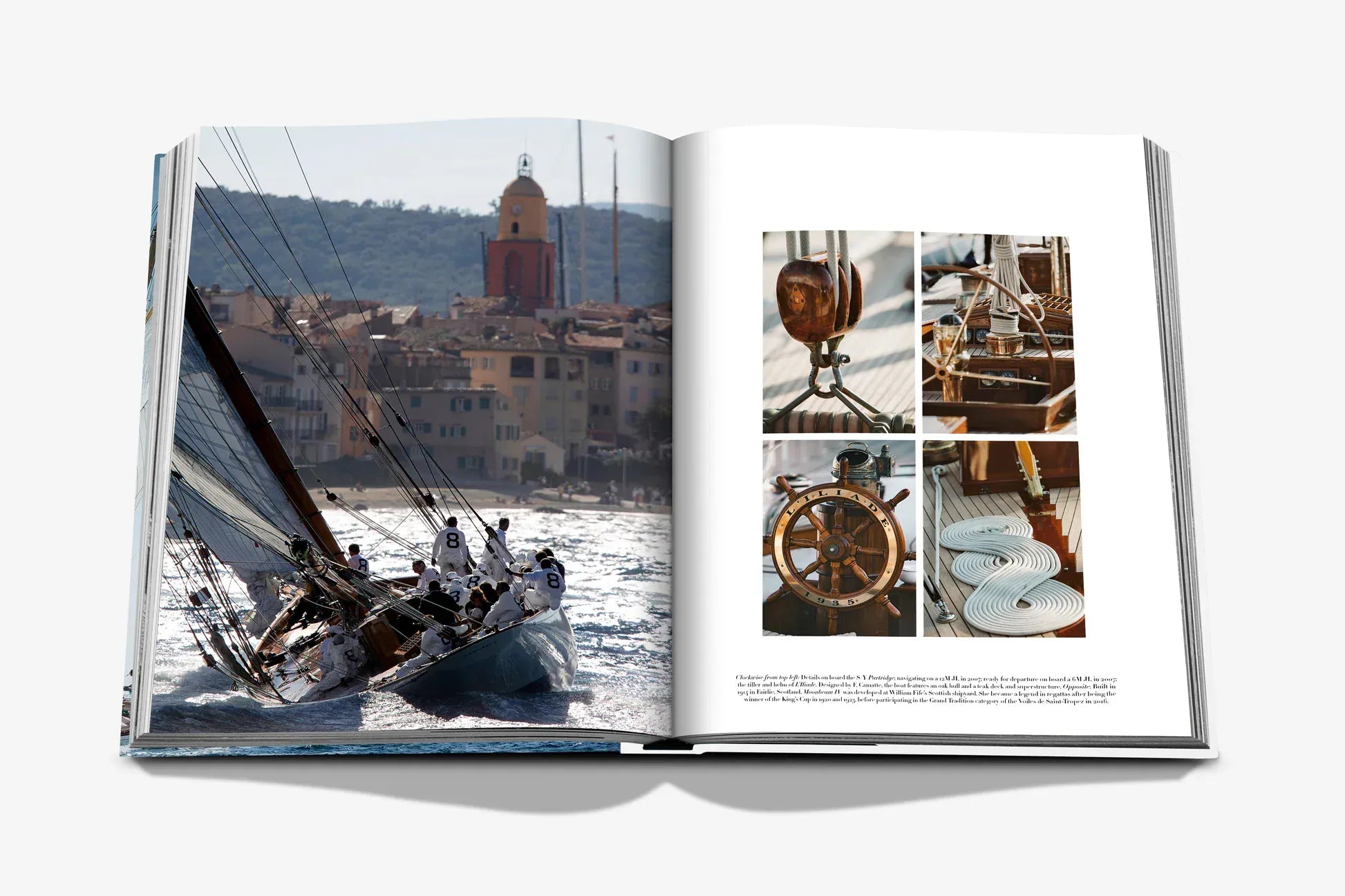 Assouline coffee table book - Saint-Tropez Yachting