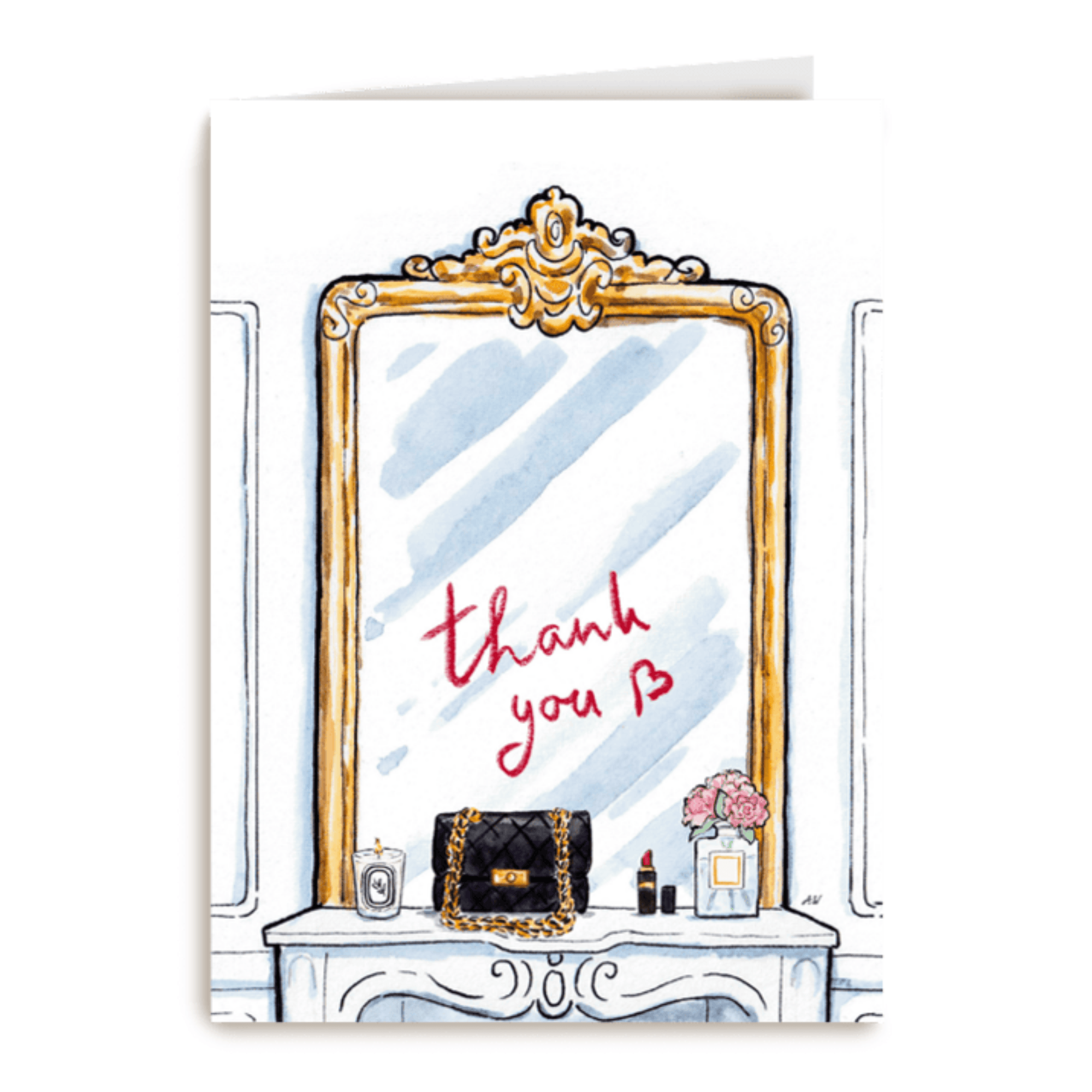 Thank you postcard