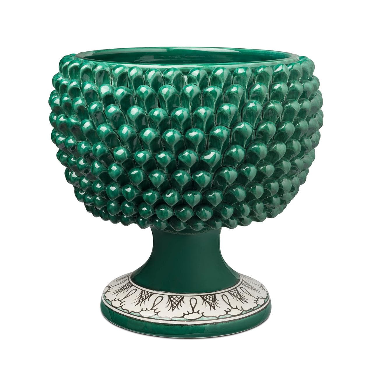 Vase pigna - Verde/ramino - large