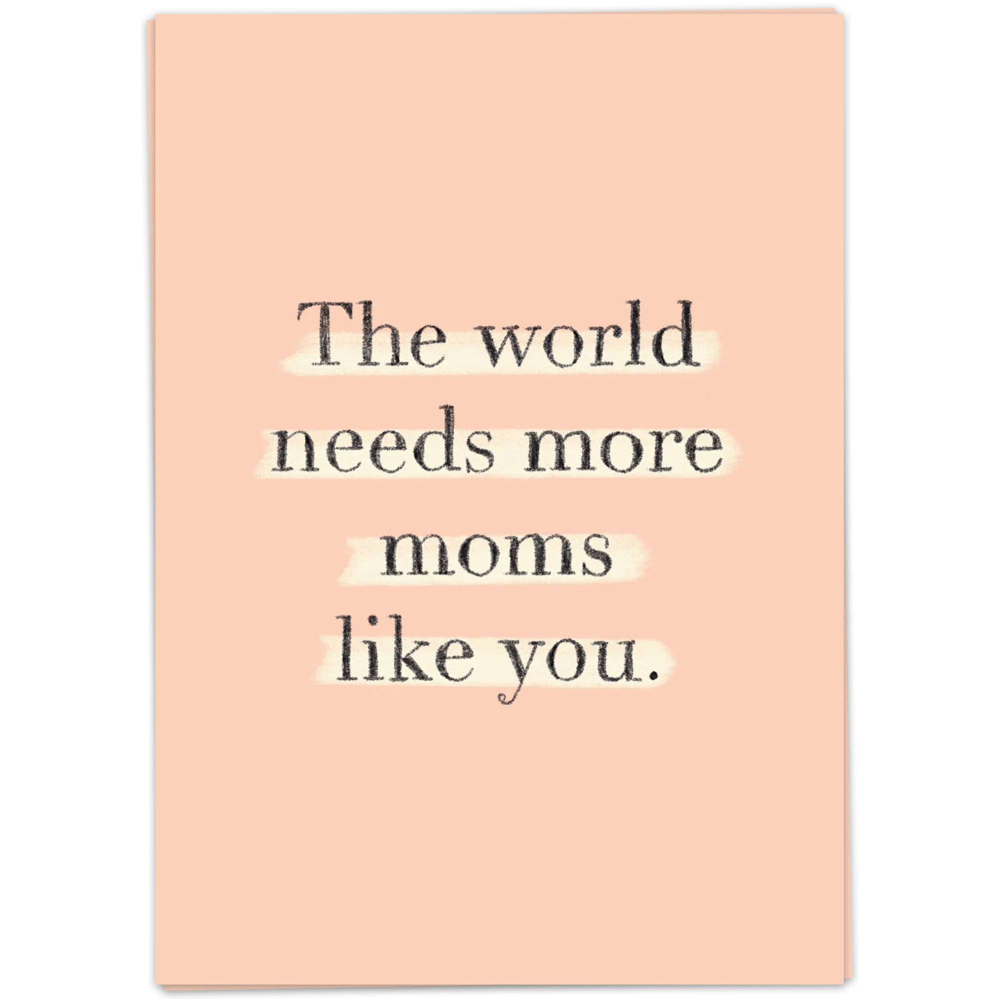 Luxurious Postcard - More moms
