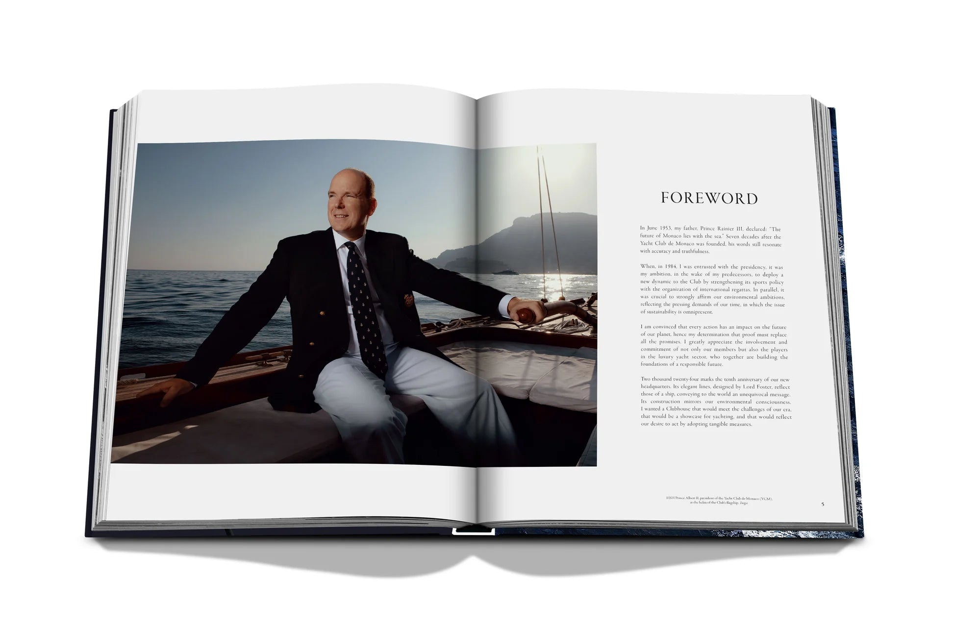 Assouline coffee table book - Monaco Yacht Club