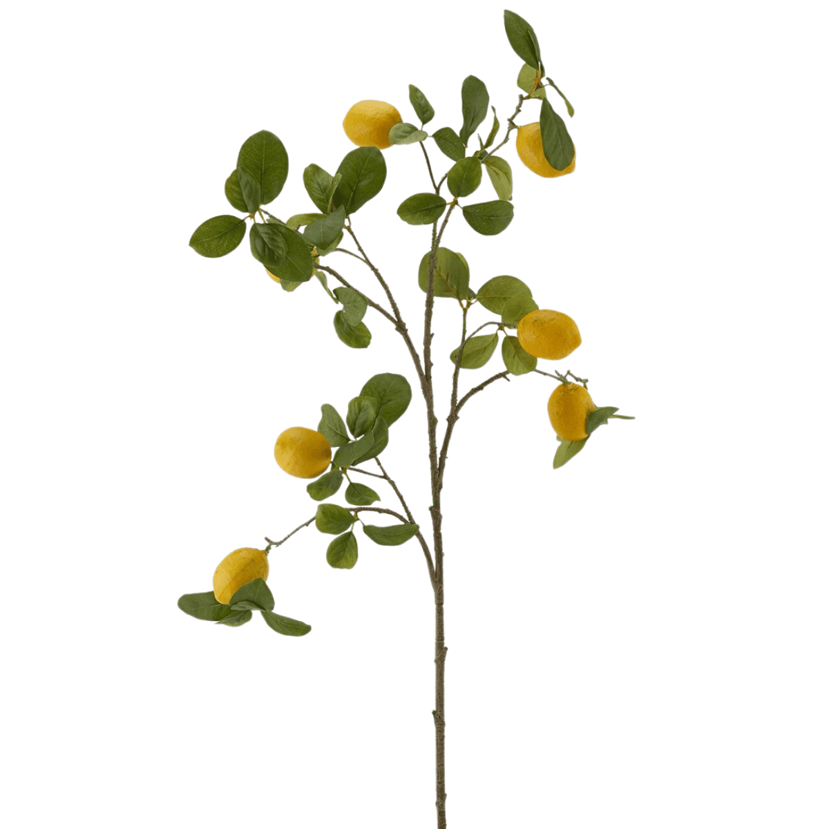 Artificial lemon branch