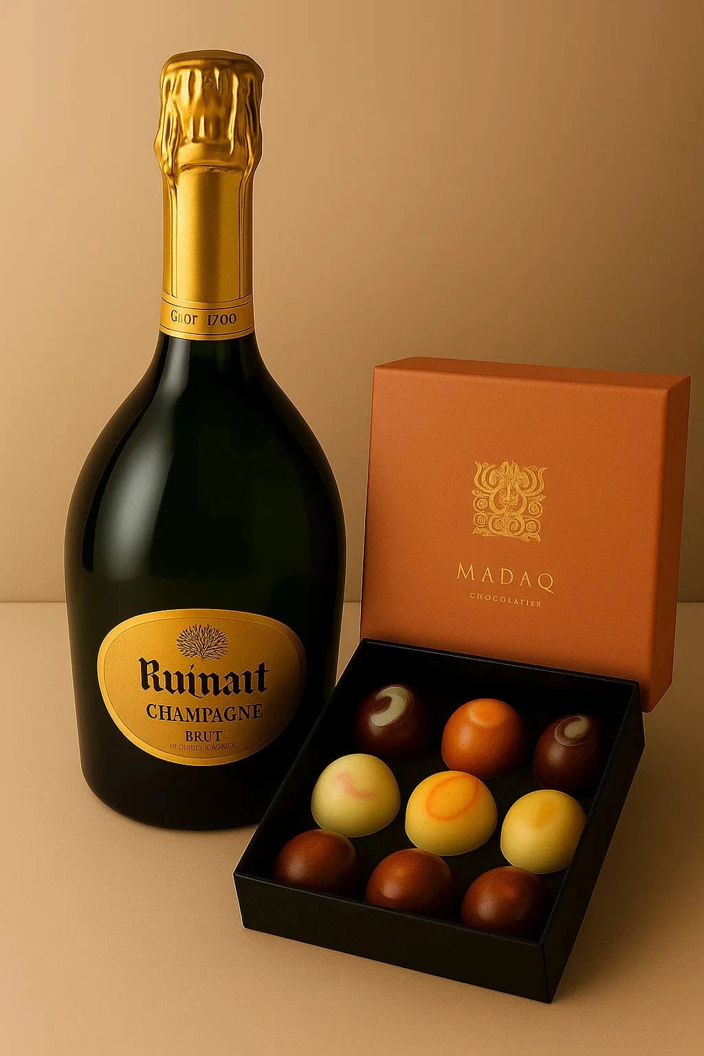 Gift Set Bonbons & Bottle of Champagne