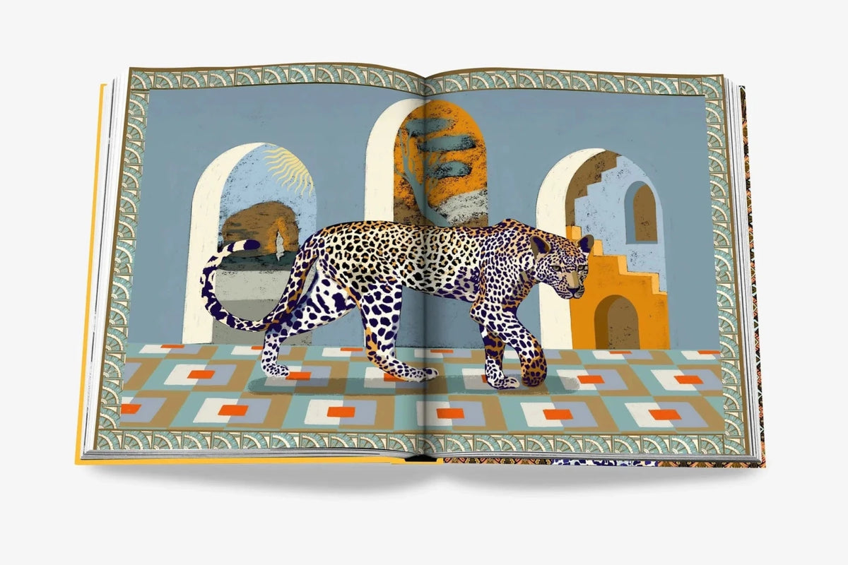 Assouline Arabian Leopard interior pages