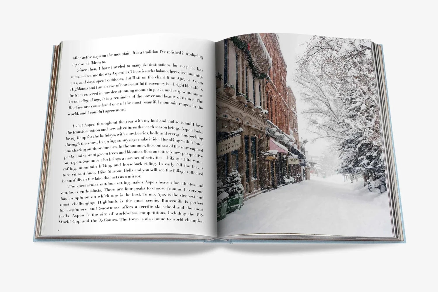 Assouline coffee table book, Aspen Style, coffee table book at Daily Flowers