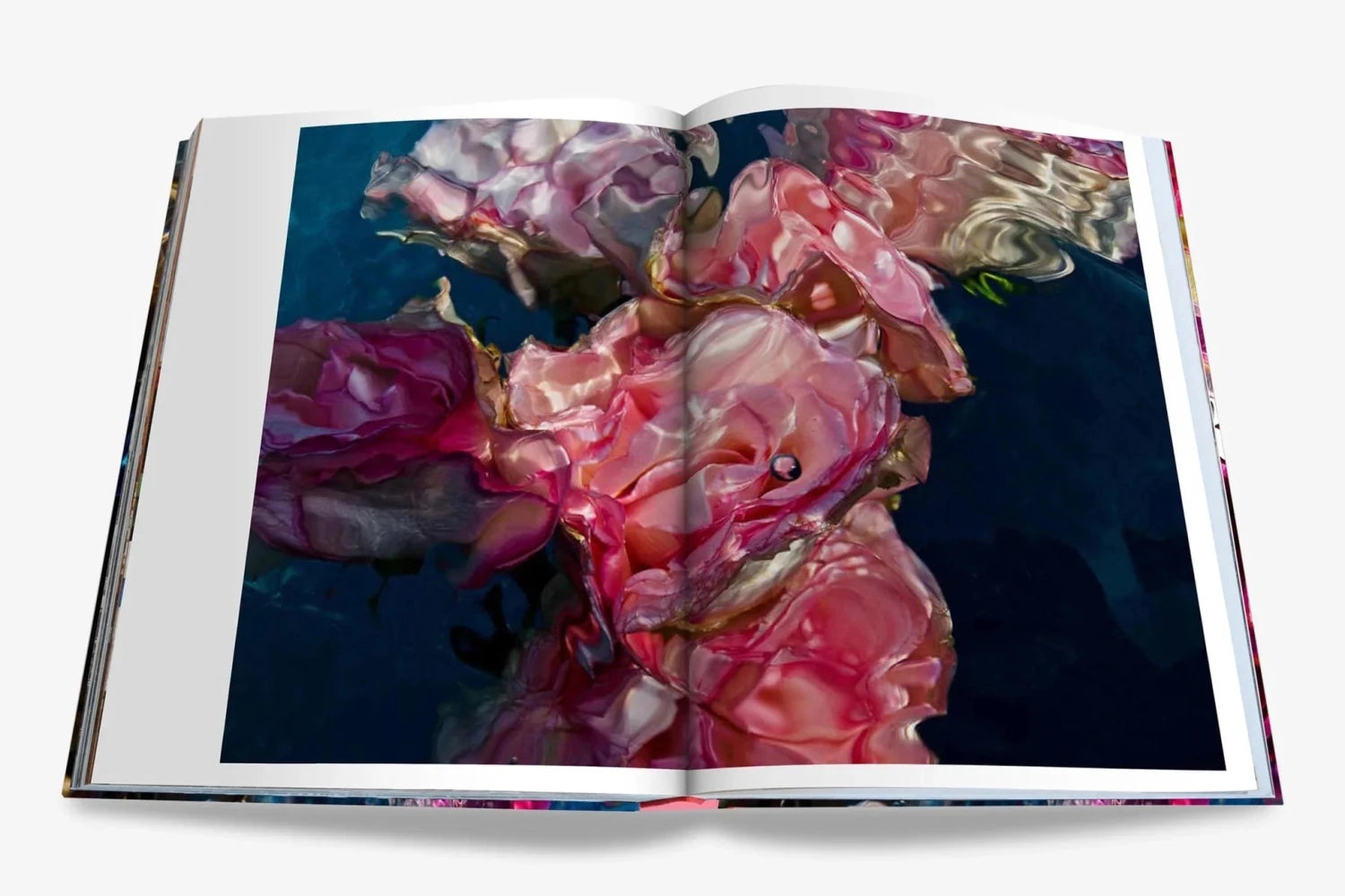 Assouline Flowers Art and Bouquets open book pages