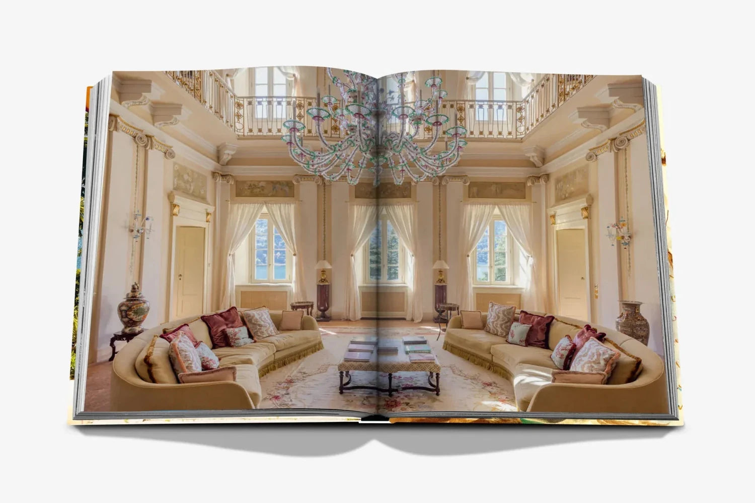 Assouline coffee table book, Hotel Passalacqua, coffee table book at Daily Flowers