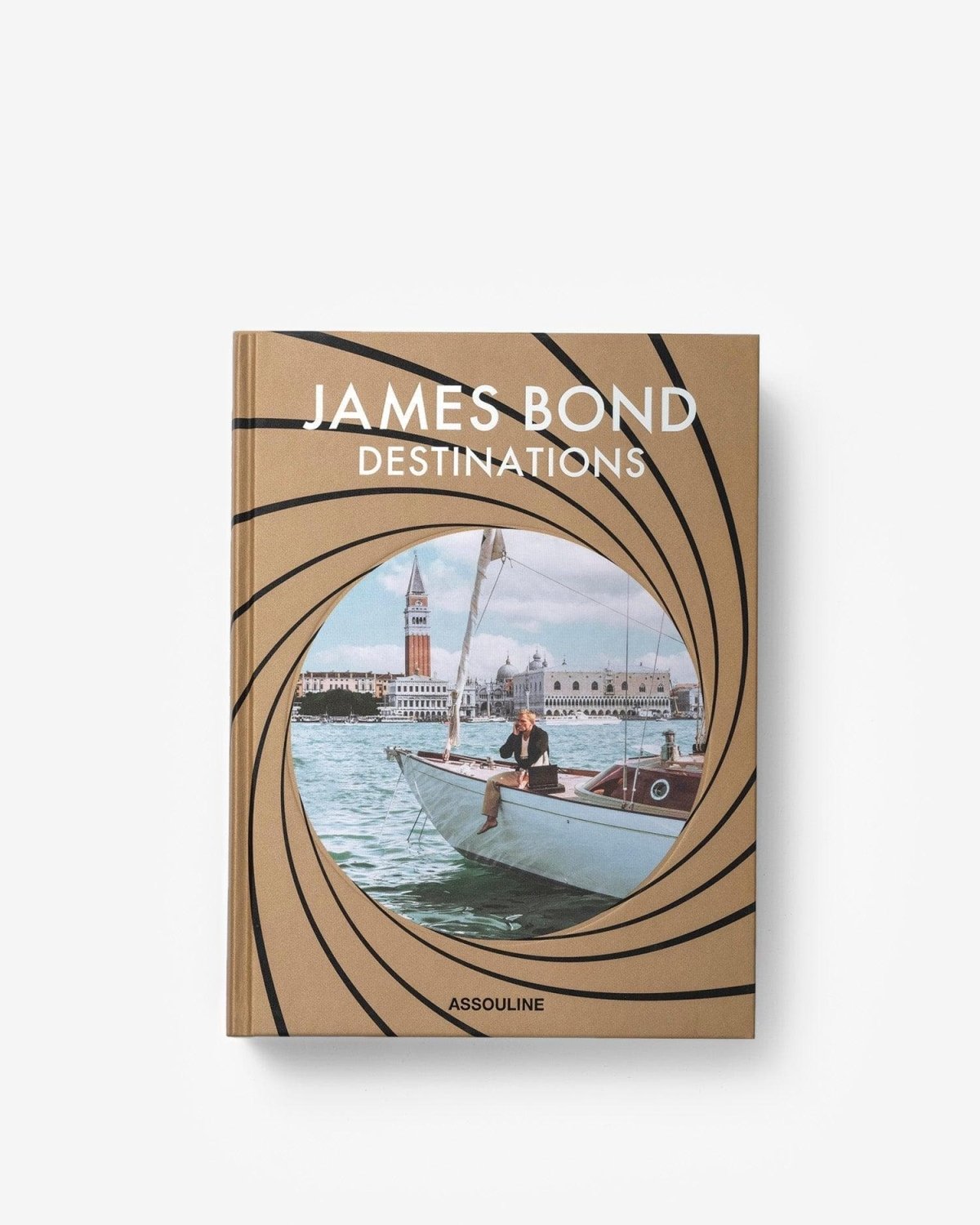 Assouline James Bond Destinations coffee table book back cover