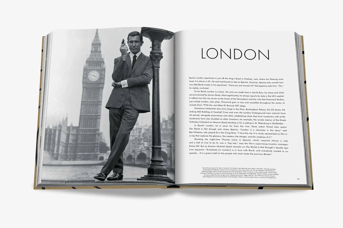 Assouline James Bond Destinations interior pages detail