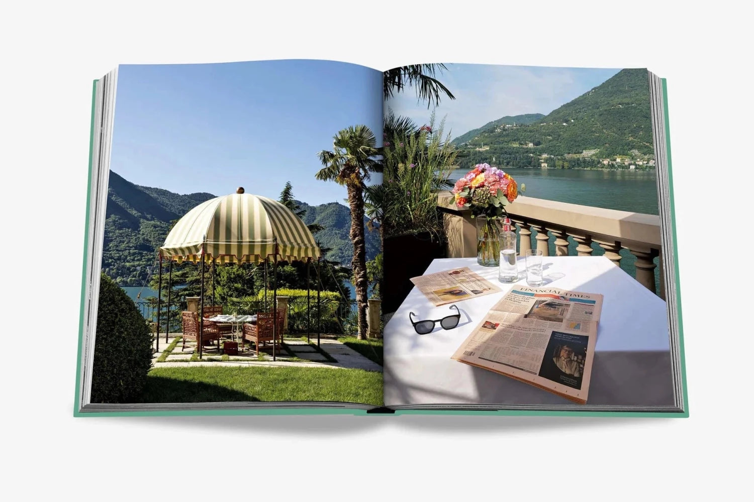 Assouline Lake Como Idyll pages detail