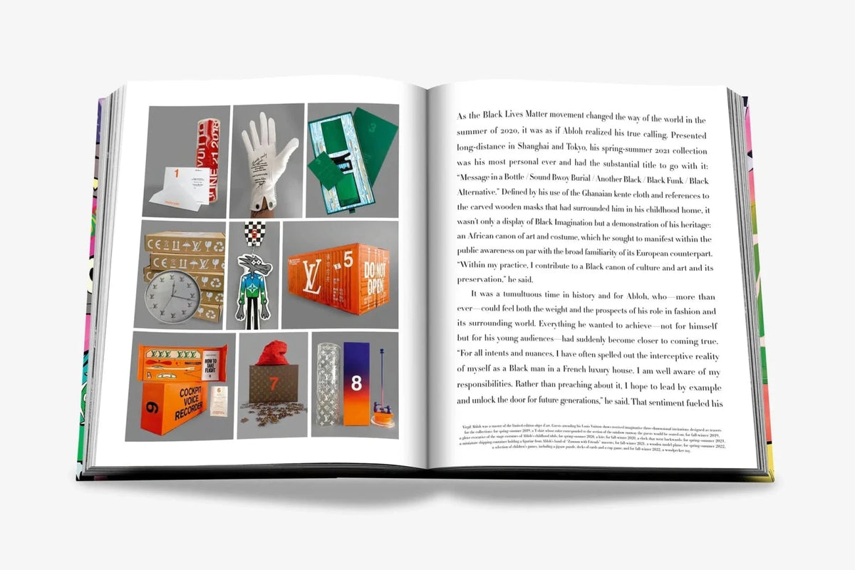 Assouline Louis Vuitton Virgil Abloh pages detail