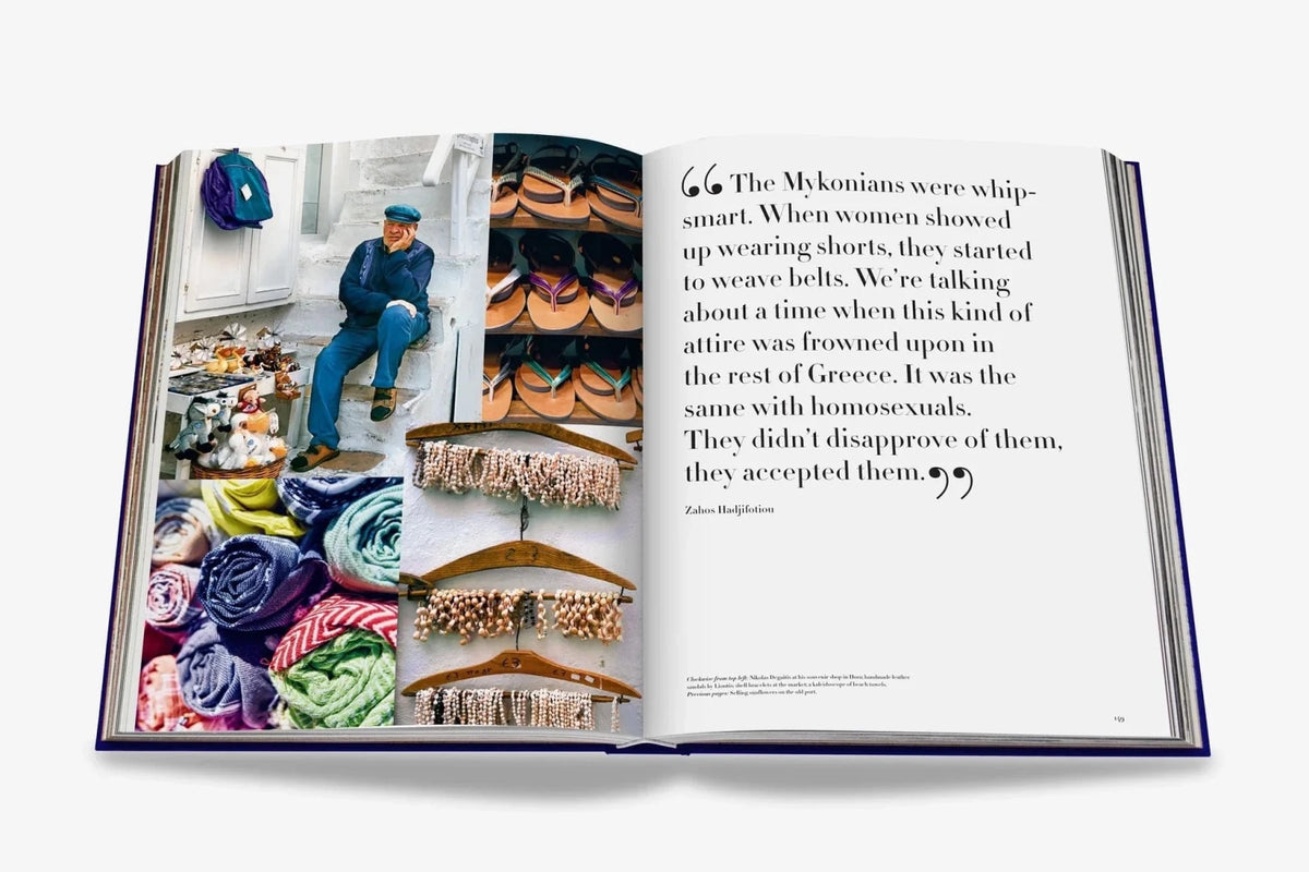 Assouline Mykonos Muse interior pages final spread