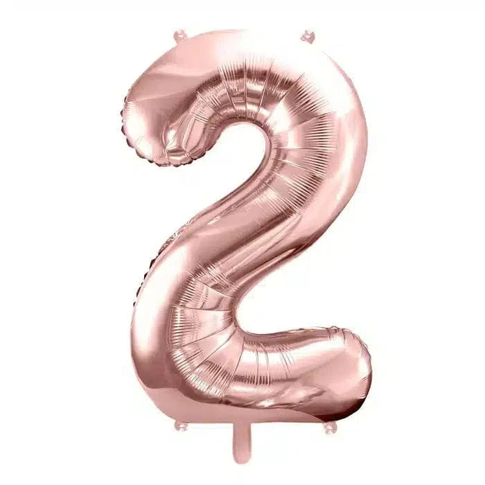 Cijfer '2' - Helium balloon