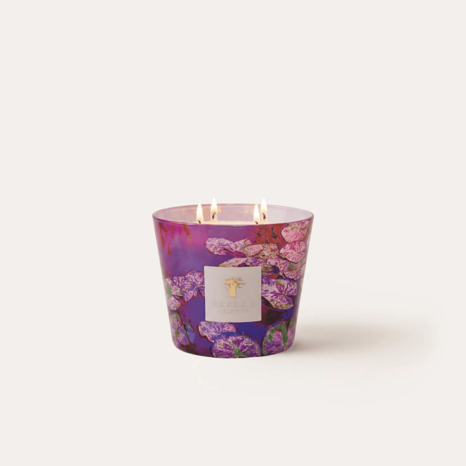 Baobab Scented Candle, Arty Flowers Water Lily at Daily Flowers