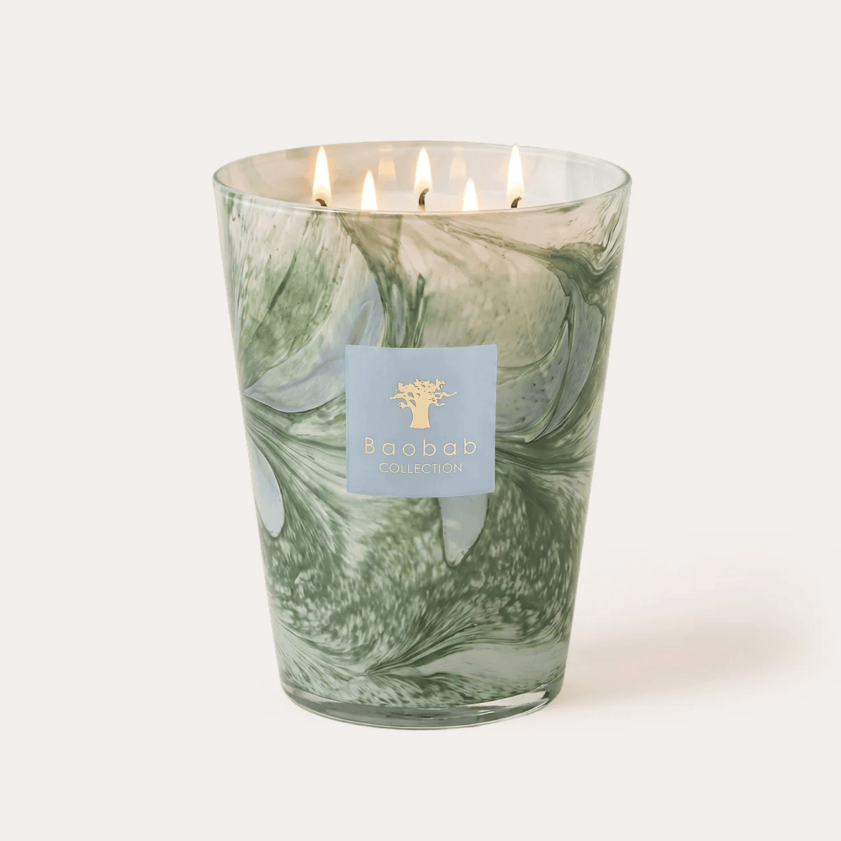 Baobab Scented Candle, Leaves Marius at Daily Flowers