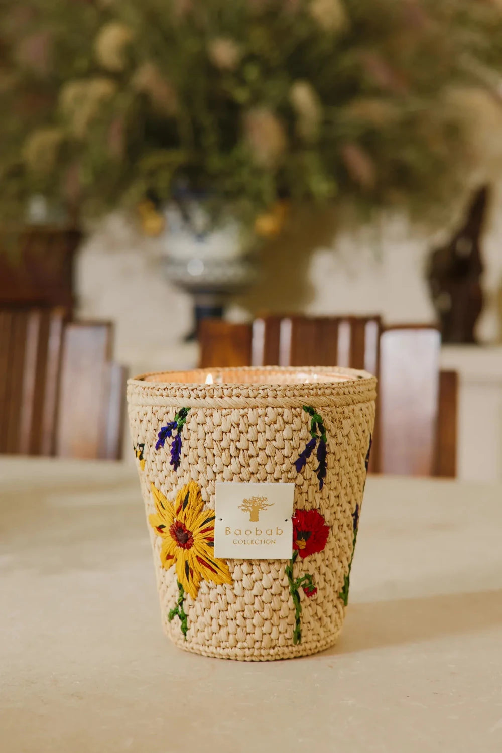 Baobab Vony Ahitra candle lifestyle setting