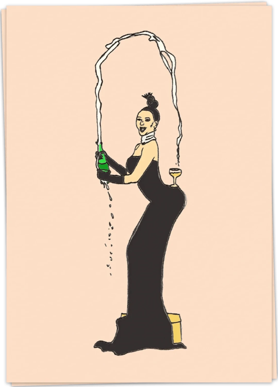 Fancy Postcard Kim K