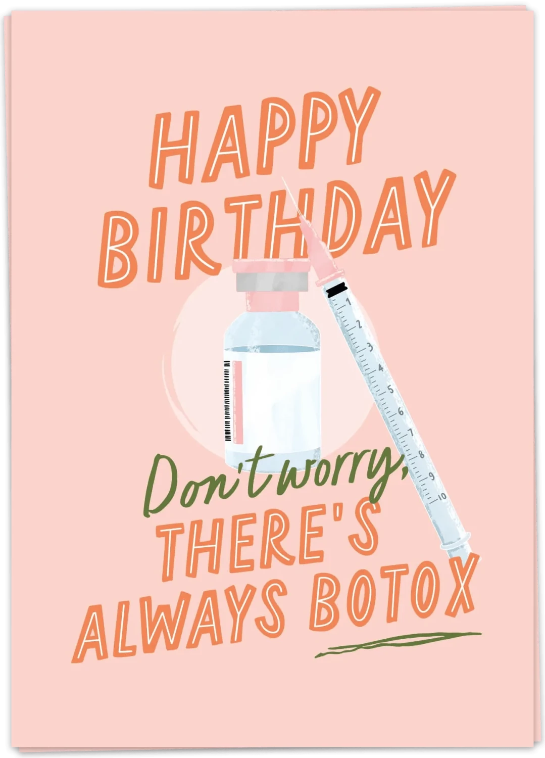 Fancy Postcard There is always Botox