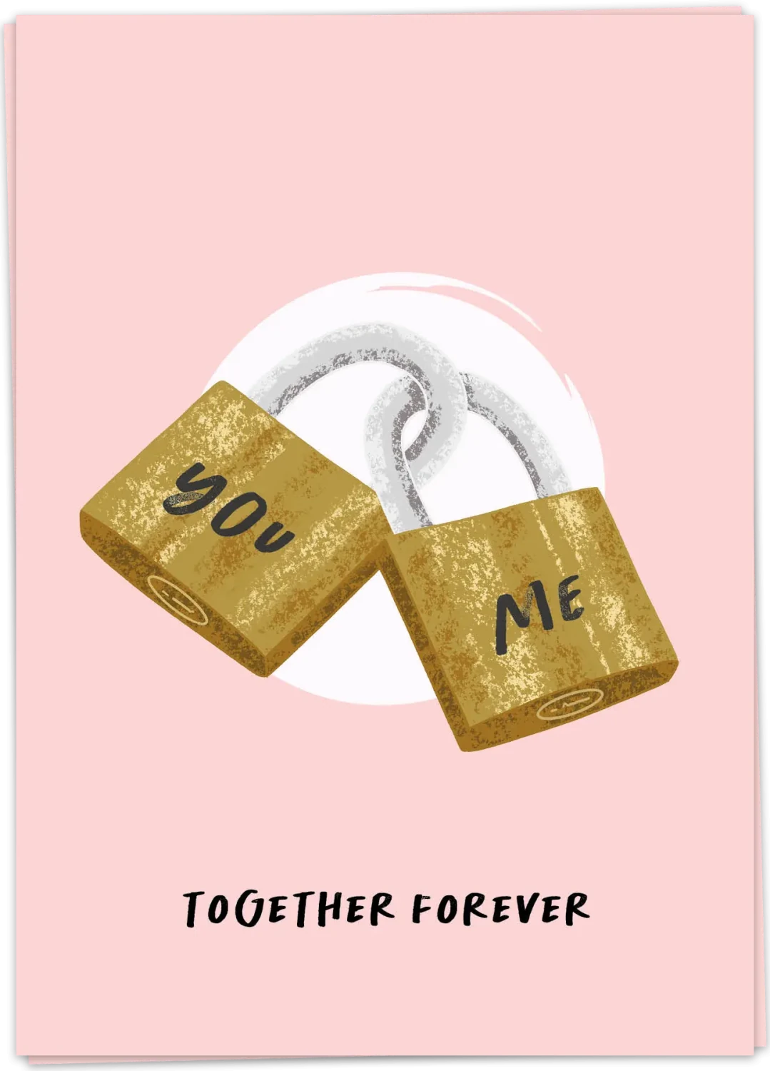 Fancy Postcard Together Forever
