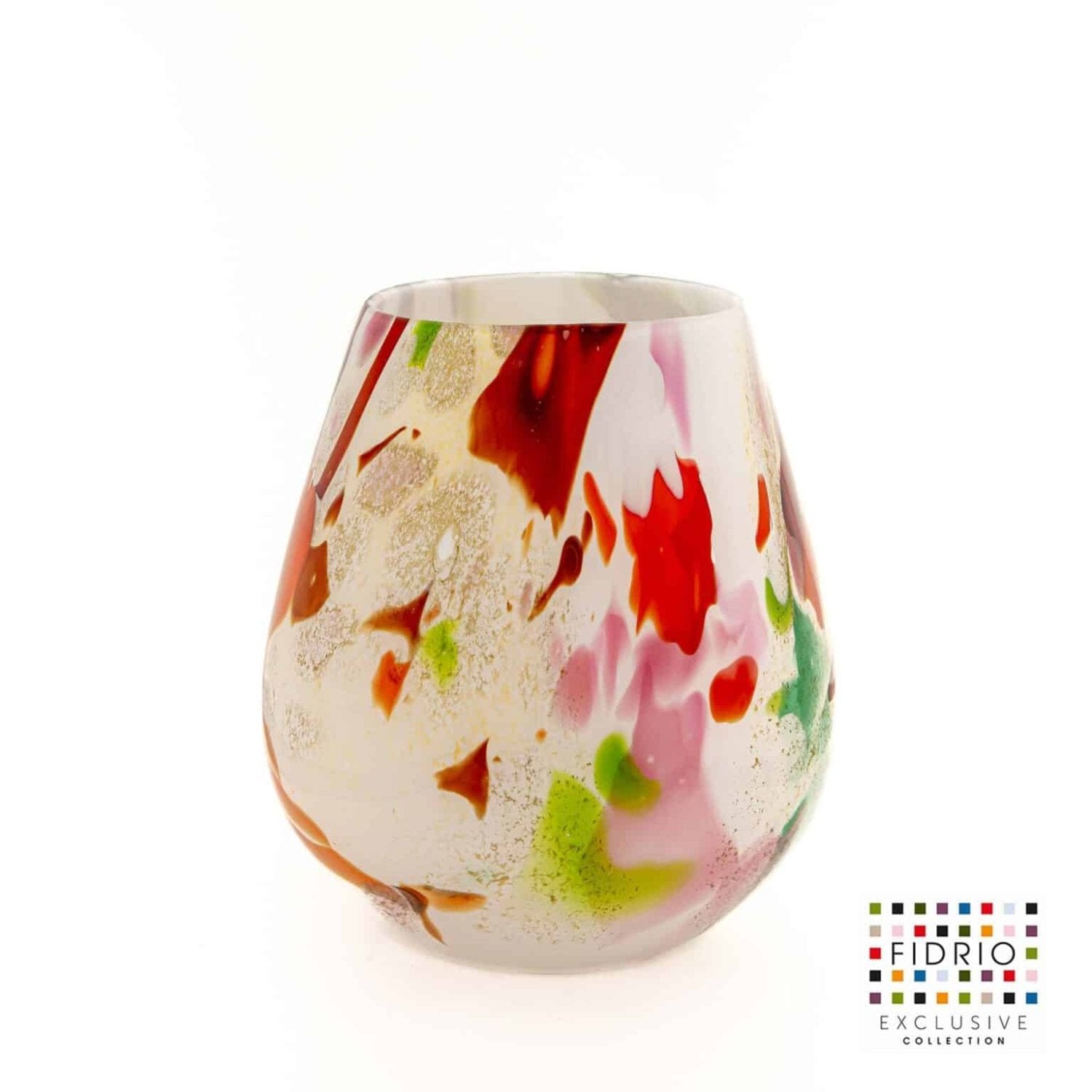 Mixed colors Oblique large flower vase
